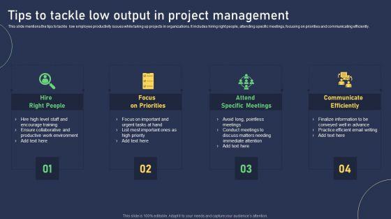Tips_To_Tackle_Low_Output_In_Project_Management_Background_PDF_Slide_1.jpg