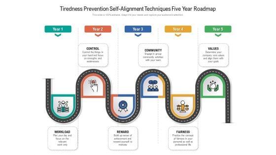 Tiredness_Prevention_Self-Alignment_Techniques_Five_Year_Roadmap_Formats_Slide_1.jpg