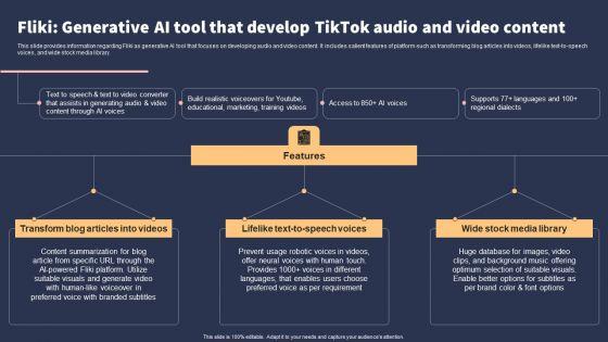 Top_10_Revolutionary_Solutions_For_Everything_Fliki_Generative_AI_Tool_That_Develop_Tiktok_Audio_And_Video_Content_Download_PDF_Slide_1.jpg