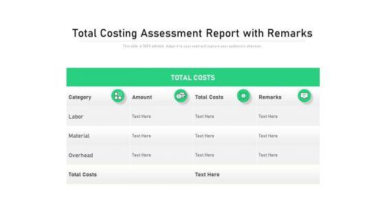 Total_Costing_Assessment_Report_With_Remarks_Ppt_PowerPoint_Presentation_File_Background_Image_PDF_Slide_1.jpg
