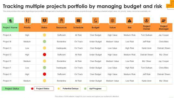 Tracking_Multiple_Projects_Portfolio_By_Managing_Budget_And_Risk_Clipart_PDF_Slide_1.jpg