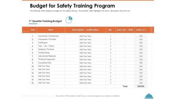 Train_Employees_Health_Safety_Budget_For_Safety_Training_Program_Ppt_Pictures_Portfolio_PDF_Slide_1.jpg