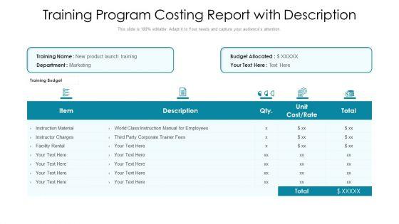 Training_Program_Costing_Report_With_Description_Ppt_PowerPoint_Presentation_Show_Example_Introduction_PDF_Slide_1.jpg