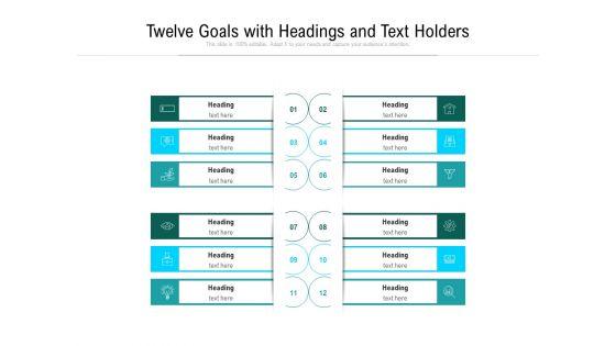 Twelve_Goals_With_Headings_And_Text_Holders_Ppt_PowerPoint_Presentation_File_Backgrounds_PDF_Slide_1.jpg