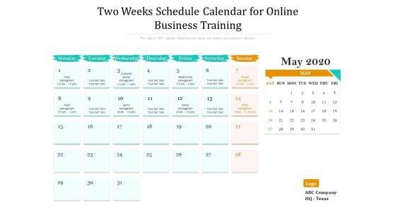 Two_Weeks_Schedule_Calendar_For_Online_Business_Training_Ppt_PowerPoint_Presentation_Show_Graphics_Design_PDF_Slide_1.jpg