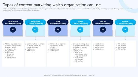 Types_Of_Content_Marketing_Which_Organization_Can_Use_B2B_Electronic_Commerce_Startup_Structure_PDF_Slide_1.jpg