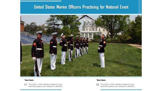 United_States_Marine_Officers_Practising_For_National_Event_Ppt_PowerPoint_Presentation_Ideas_Deck_PDF_Slide_1.jpg