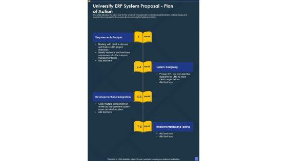University_Erp_System_Proposal_Plan_Of_Action_One_Pager_Sample_Example_Document_Slide_1.jpg