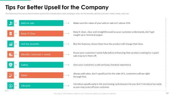 Upselling_Technique_For_Additional_Product_Or_Service_Sale_To_Existing_Customer_Ppt_PowerPoint_Presentation_Complete_Deck_With_Slides_Slide_17.jpg