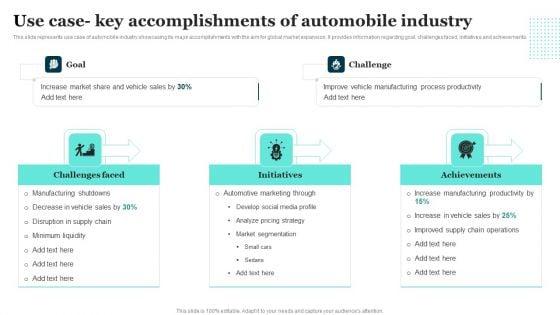 Use_Case_Key_Accomplishments_Of_Automobile_Industry_Icons_PDF_Slide_1.jpg