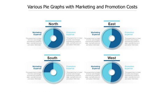 Various_Pie_Graphs_With_Marketing_And_Promotion_Costs_Ppt_PowerPoint_Presentation_Summary_Graphics_Design_PDF_Slide_1.jpg