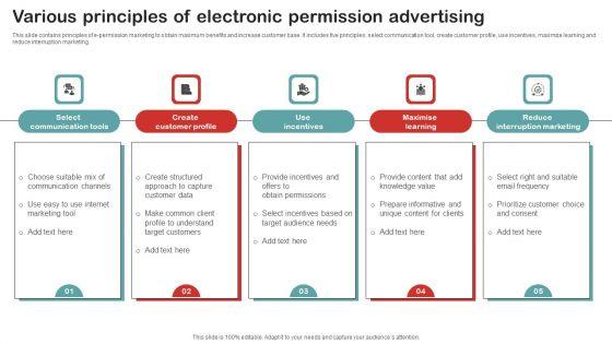 Various_Principles_Of_Electronic_Permission_Advertising_Professional_PDF_Slide_1.jpg