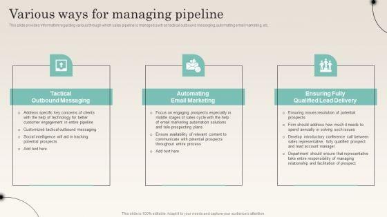 Various_Ways_For_Managing_Pipeline_Improving_Distribution_Channel_Brochure_PDF_Slide_1.jpg