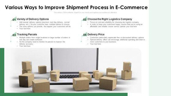 Various_Ways_To_Improve_Shipment_Process_In_E_Commerce_Ppt_Styles_Master_Slide_PDF_Slide_1.jpg