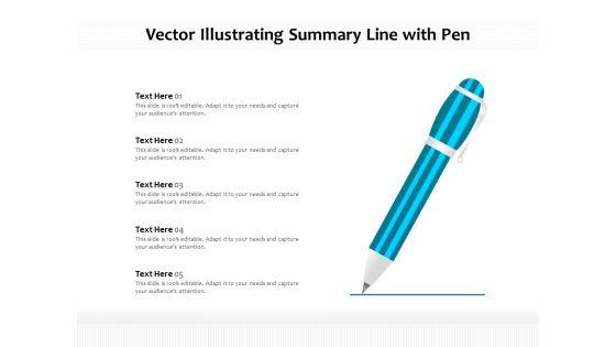 Vector_Illustrating_Summary_Line_With_Pen_Ppt_PowerPoint_Presentation_Gallery_Icons_PDF_Slide_1.jpg