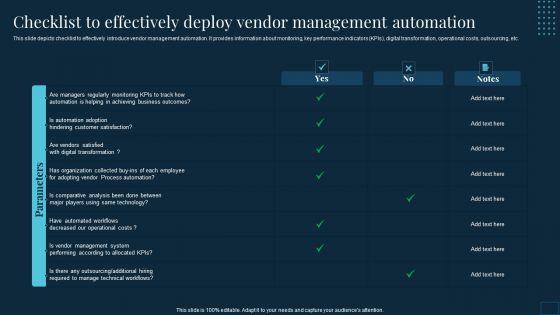 Vendor_Management_To_Handle_Purchase_Checklist_To_Effectively_Deploy_Vendor_Management_Automation_Pictures_PDF_Slide_1.jpg