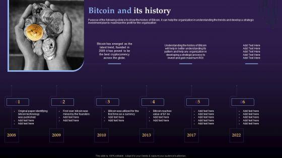 Virtual_Currency_Investment_Guide_For_Companies_Bitcoin_And_Its_History_Professional_PDF_Slide_1.jpg