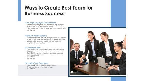Ways_To_Create_Best_Team_For_Business_Success_Ppt_PowerPoint_Presentation_Layouts_Objects_PDF_Slide_1.jpg