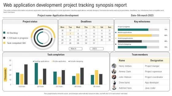 Web_Application_Development_Project_Tracking_Synopsis_Report_Download_PDF_Slide_1.jpg