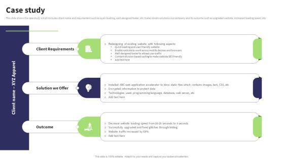 Website Design And Development Services Company Profile Case Study Introduction PDF Website Design And Development Services Company Profile Case Study Introduction PDF