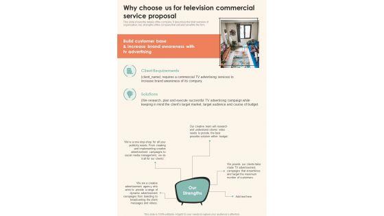 Why_Choose_Us_For_Television_Commercial_Service_Proposal_One_Pager_Sample_Example_Document_Slide_1.jpg