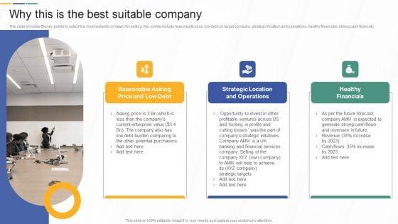Why_This_Is_The_Best_Suitable_Company_Investment_Banking_And_Deal_Pitchbook_Clipart_PDF_Slide_1.jpg