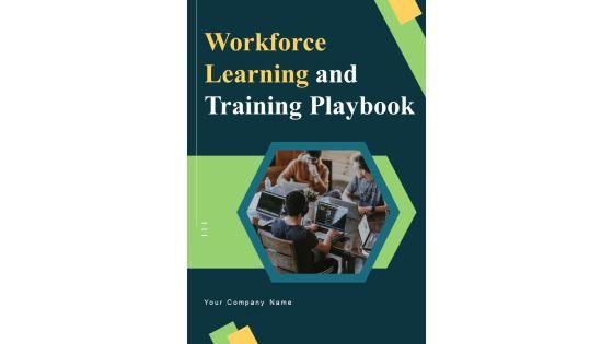 Workforce Learning And Training Playbook Template Workforce Learning And Training Playbook Template