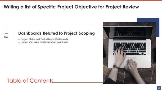 Writing_A_List_Of_Specific_Project_Objective_For_Project_Review_Ppt_PowerPoint_Presentation_Complete_Deck_With_Slides_Slide_34.jpg