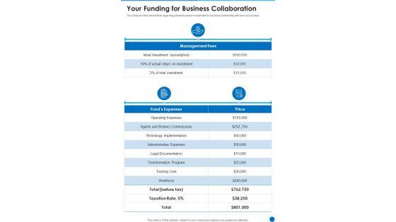 Your_Funding_For_Business_Collaboration_One_Pager_Sample_Example_Document_Slide_1.jpg