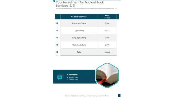 Your_Investment_For_Factual_Book_Services_One_Pager_Sample_Example_Document_Slide_2.jpg