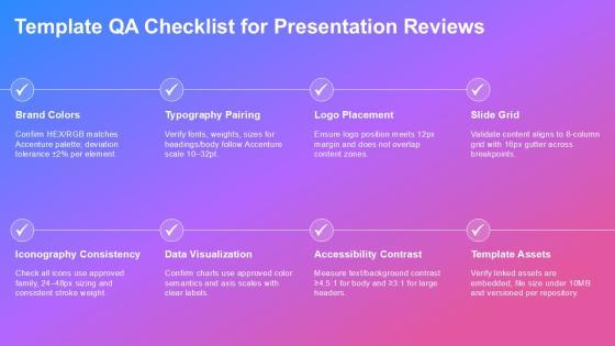 Accenture PowerPoint Templates PPT Outline VM