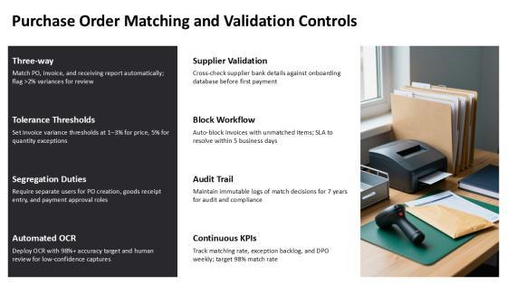 Accounts Payable Cycle Flowchart PPT Graphics VM