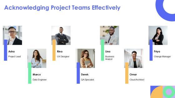 Acknowledgement PowerPoint Slide PPT Structure VM