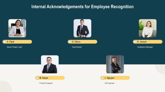 Acknowledgement Presentation PPT Designs VM