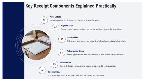 Acknowledgement Receipt Of Payment Template PPT Designs VM