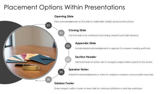 Acknowledgement Slide In Presentation PPT Information VM