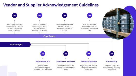 Acknowledgement Slide PPT Summary VM