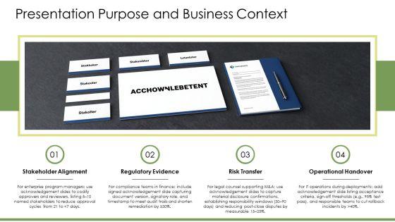 Acknowledgement Slides PPT Slides VM