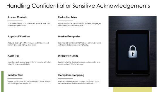 Acknowledgement Slides PPT Slides VM