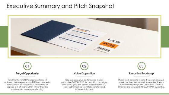 Agency Pitch Presentation PPT Outline VM