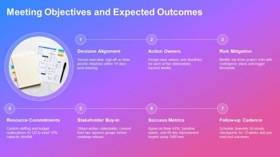 Agenda For Meeting Structure PPT Mockup VM