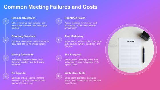 Agenda For Meeting Structure PPT Mockup VM