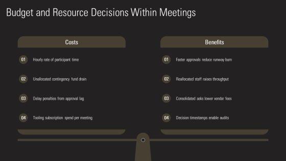 Agenda Show Slide Portrait For Meeting Agendas PPT Structure VM