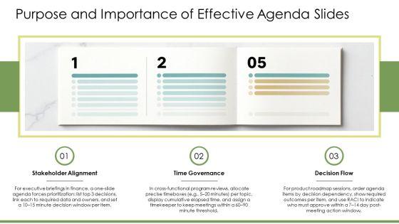 Agenda Slide PPT Mockup VM