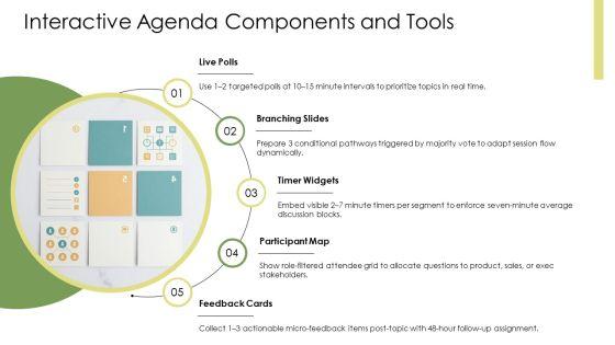 Agenda Slide PPT Mockup VM
