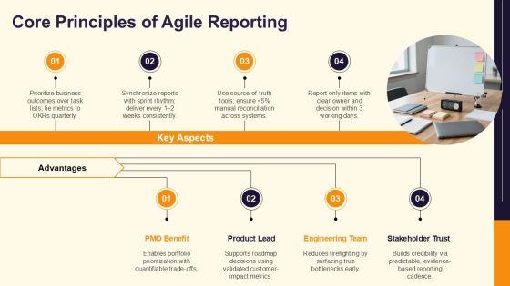 Agile Weekly Status Report Template PPT Mockup VM