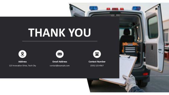 Ambulance Maintenance Checklist PPT Guidelines VM