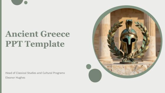 Ancient Greece PPT Template PPT Outline VM