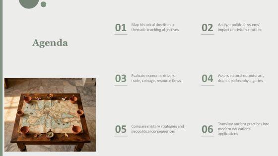 Ancient Greece PPT Template PPT Outline VM