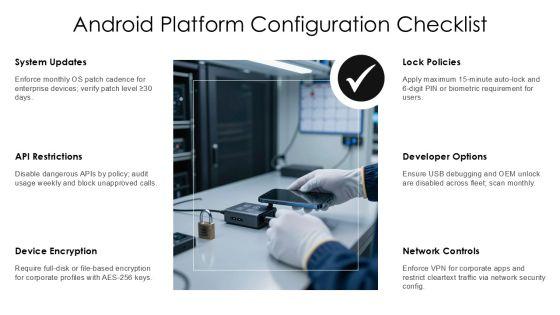 Android Application Security Testing Checklist PPT Presentation VM